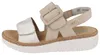 Rieker Sandalen Plat  Sandalen Plat - beige - Maat 40 Voir les images du produit 14