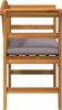 vidaXL Panchina a forma di rosa naturale 68,5 x 46 x 82,5 Anteprima dell’immagine prodotto 5
