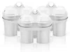A group of white water filter cartridges arranged in a pack. Produktbild-Vorschau