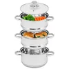 TOPFANN Garnek do gotowania na parze, 20 cm, 4-elementowy – Podgląd zdjęcia produktu 9