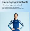 DIVE&SAIL Jednodílné plavky s dlouhými rukávy pro dívky, Náhled obrázku produktu 10