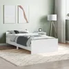vidaXL Cadre de lit blanc 90x200 cm en bois composite Voir les images du produit 2