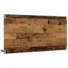 A product shot of a wooden shelf with a rustic finish, mounted on a white background. Produktbild-Vorschau