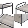 Beistelltisch ’Gulen’ mit Ablagen und Schrank 60 x 43 x 33 Produktbild-Vorschau 6
