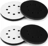 4x Polierpads 125mm Klett 8 Loecher Schleifschwamm Produktbild-Vorschau 1