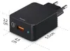 Hama Qualcomm® Quick Charge™ 3.0, Drinnen, AC, 12 V, Produktbild-Vorschau 7