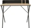 Bureau gris - Brice - 90 x 50 x 84 cm Voir les images du produit 9