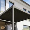 PRIMEYARD Pergola 3x3 m Aluminium-Pfosten mit Lamellendach Produktbild-Vorschau 5