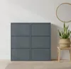 Scarpiera Pisa a 6 ante in grigio metallizzato. Consegnata Anteprima dell’immagine prodotto 9