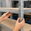 Bauhus Zestaw 2x Regał Metalowy Magazynowy Garażowy Podgląd zdjęcia produktu 6