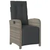 A single outdoor chair with cushions. Produktbild-Vorschau