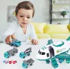 Polizei Flugzeug Auto Spiel Spielzeug Set Flugzeug Produktbild-Vorschau 7