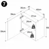 ULWEHOME | Küchenzeile 240 cm Eiche Wotan, Küchenmöbel-Set Produktbild-Vorschau 13