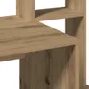 A close-up view of a wooden shelf and desk. Náhled obrázku produktu