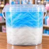 Zuckerwatte | Blau weiße Zuckerwatte im Eimer 50g | Produktbild-Vorschau 5
