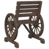 vidaXL Krzesła ogrodowe 2 szt. 58x58x78,5 cm lite drewno Podgląd zdjęcia produktu 7