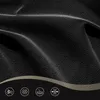 A close-up of black leather texture with four circular icons at the bottom. Náhľad obrázku produktu