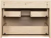 Einzelwaschtischunterschrank mit Eichendekor 60cm SORRENTO Produktbild-Vorschau 8