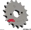 Ritzel 17 Zähne Teilung 428 Typ JTF264 Derbi Senda 125 R SM Produktbild-Vorschau 3