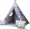 Schönes Kinder Spielzelt TIPI SET Teepee zelt Tippi Produktbild-Vorschau 1