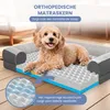 ELONEO Orthopedisch hondenbed, maat S - Grijs Productafbeelding-voorbeeld 2