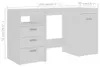 vidaXL Schreibtisch Weiß 140x50x76 cm Holzwerkstoff Produktbild-Vorschau 8