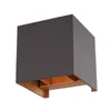 Arcchio Wandleuchte Zuzana, eckig, schwarz-gold, G9, 10 cm Produktbild-Vorschau 1
