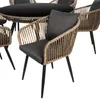 di volio Gartenmöbel-Set RIETI Beige/Grau, Garten Möbel aus Produktbild-Vorschau 6