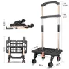 2in1 Einkaufstrolley & Sackkarre – faltbar, 360° Rollen, Produktbild-Vorschau 2