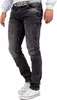 Cipo & Baxx Herren Slim Fit Jeans Stonewashed CD533 Grey Produktbild-Vorschau 5