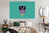 MuchoWow® Poster Roboter - Rad - Lila - Grün - Jungen - Produktbild-Vorschau 4