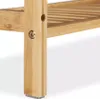 Bambus Schuhregal, Schuhregal aus Bambus mit Sitzbank, Produktbild-Vorschau 5