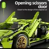 Technic Motorsport Rennwagen Modellbausatz Spielzeug Produktbild-Vorschau 4