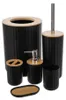 Ruhhy 24636 Bad-Set, 6-teilig, schwarz Produktbild-Vorschau 7