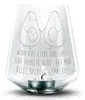 Mr. & Mrs. Panda Laterne Avocado Pärchen - Transparent - Produktbild-Vorschau 1