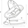 MoMi KENANI ONYX – Elektrische Babywippe mit Bluetooth, Produktbild-Vorschau 7
