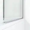 AQUALAVOS Duschwand Badewannenaufsatz 80x140cm Produktbild-Vorschau 5