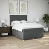 Möbel Boxspringbett mit Matratze Dunkelgrau 140x200 cm Produktbild-Vorschau 3