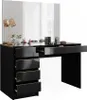 Schminktisch Vicco Sherry Schwarz/Gold 120 cm mit Spiegel, Produktbild-Vorschau 7