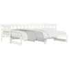 vidaXL Letto da giorno allungabile bianco 2x(90x200) cm in Anteprima dell’immagine prodotto 4