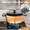 FCH Gusseisen Topf 26cm - 5QT-4.6L Emaille Bräter mit Produktbild-Vorschau 9