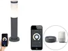 Smarter Außenlaternenmast Anthrazit 45 cm inkl  Wifi P45 Produktbild-Vorschau 9