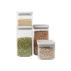 4x1 Brabantia Vorratsdose Tasty eckig, hellgrau Produktbild-Vorschau 7