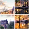 Bilder auf glas - Holland Kanal - 120x50cm - Glasbilder - Produktbild-Vorschau 8