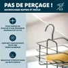 bremermann Etagère de douche avec 2 paniers, panier de Voir les images du produit 3