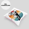 Trendation - Snowboard Deko-Kissen mit Füllung 40x40 Produktbild-Vorschau 3