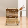 64 slots Boîte d'huiles essentielles Organisateur en bois Voir les images du produit 6