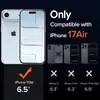 CLM-Tech 4er Set Schutzfolie kompatibel mit iPhone 17 - 2X Produktbild-Vorschau 2