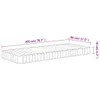 vidaXL Matelas Mousse moyennement souple 80x200 cm Voir les images du produit 7