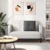 vidaXL Rückenkissen Dunkelgrau 60 x 50 cm Cordstoff Produktbild-Vorschau 4